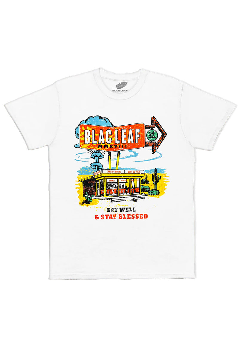 24 HOUR DINER DOMESTIC WHITE SHIRT