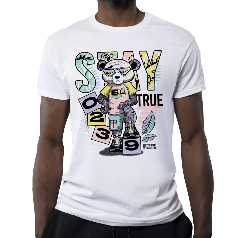 BLAC LEAF STAY TRUE SMITTY WHITE SHIRT