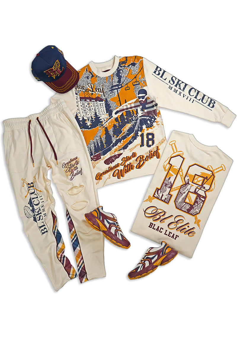 BL Elite Crewneck, Sweat Pants, Trucker Hat and G7 Sneakers Bundle