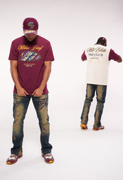 BL Plaid Leaf T-Shirt
