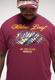 BL Plaid Leaf T-Shirt