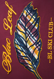 BL Plaid Leaf T-Shirt