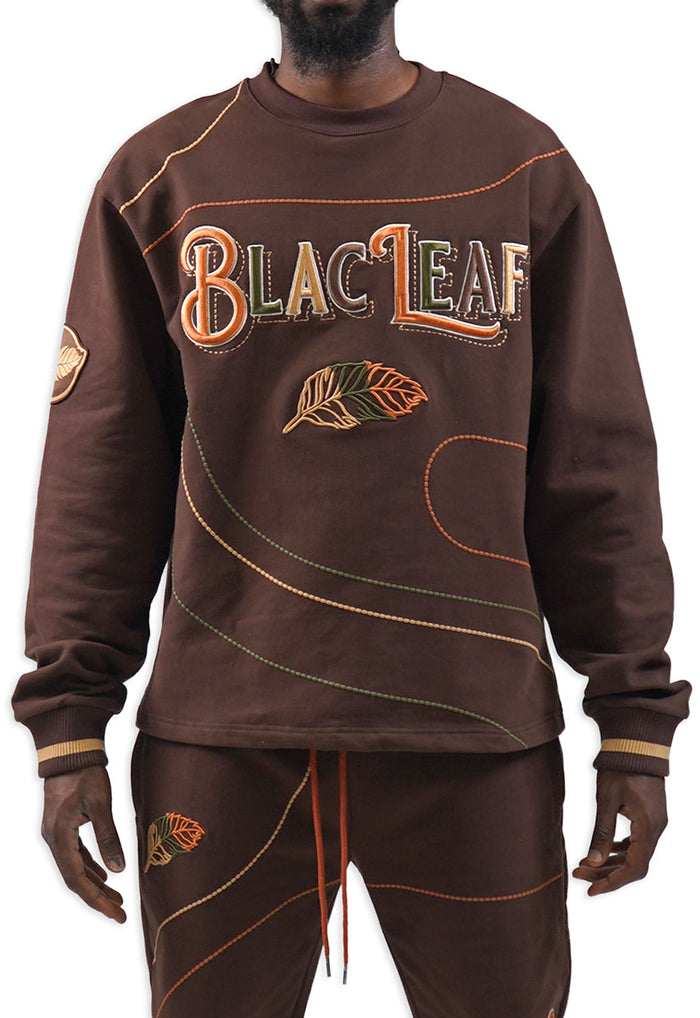 BUILT DIFFERENT CREWNECK BROWN (sweater)