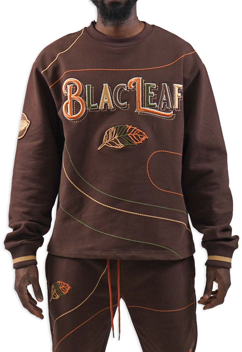BUILT DIFFERENT CREWNECK BROWN (sweater)