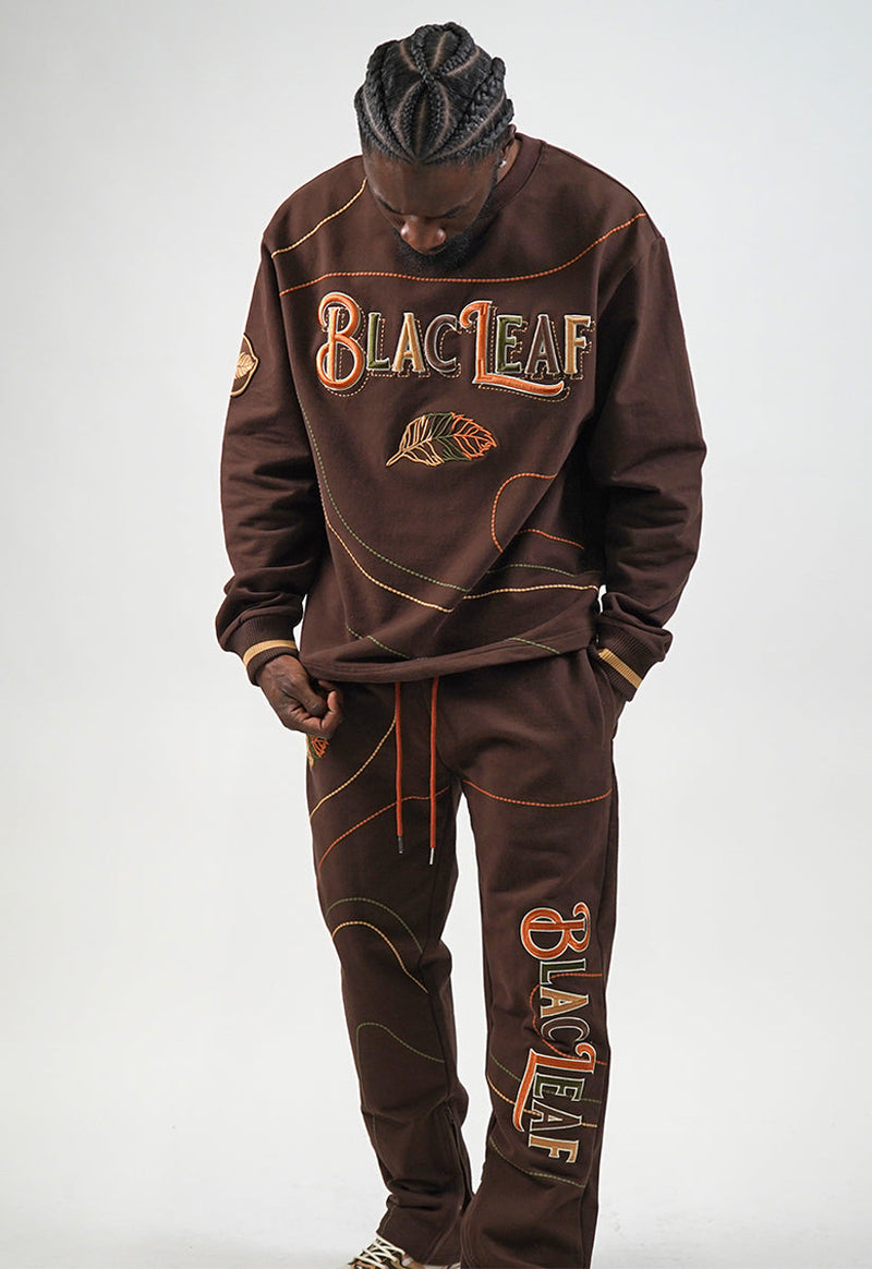 BUILT DIFFERENT CREWNECK BROWN (sweater)