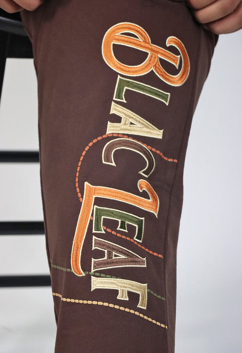 BUILT DIFFERENT SWEAT PANTS BROWN