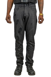 Back To Black Denim Embroidered Jeans (30/32, 32/32, 34/32)
