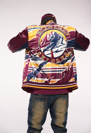Blac Leaf Ski Club Bomber Jacket, Denim Jeans, Trucker Hat and G7 Sneakers Bundle
