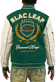 CROWNED KINGS BOMBER JACKET GREEN
