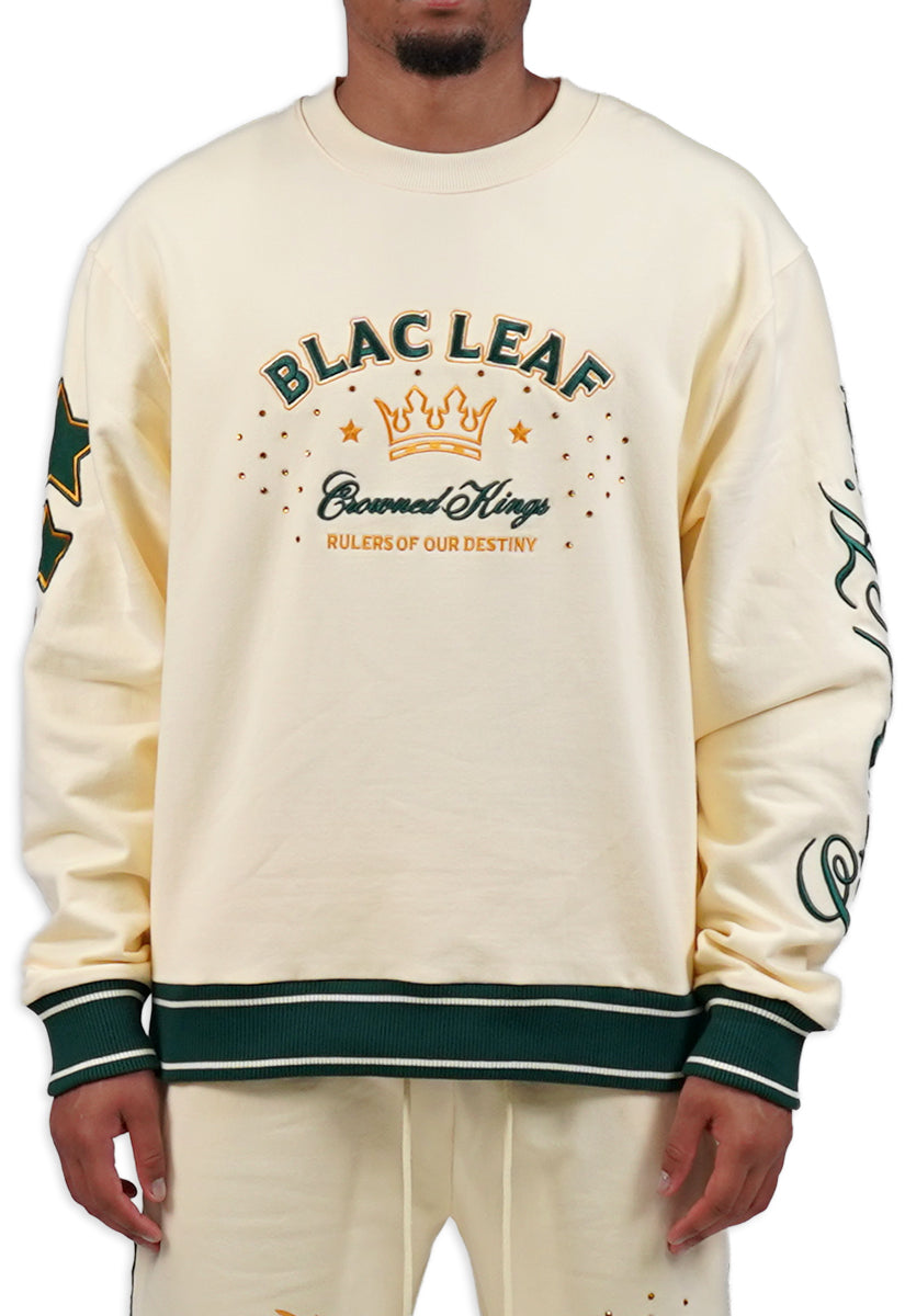 CROWNED KINGS CREWNECK CREAM (sweater)