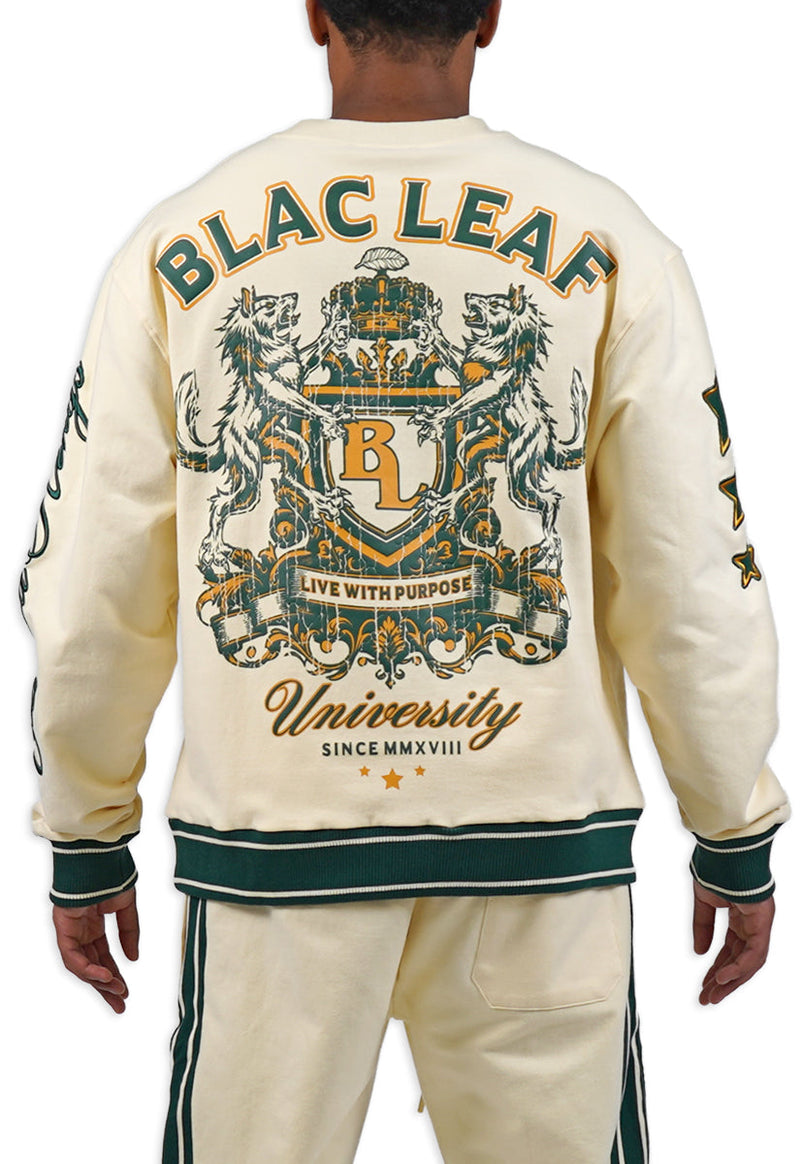 CROWNED KINGS CREWNECK CREAM (sweater)