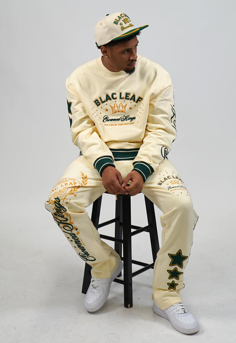 CROWNED KINGS CREWNECK CREAM (sweater)