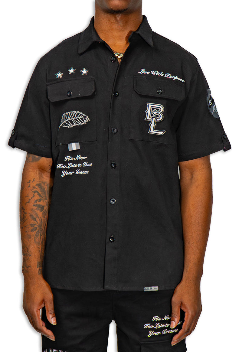 Chase Your Dreams Button Up