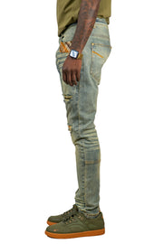 Classic Sand Wash Denim Jeans (30/32)