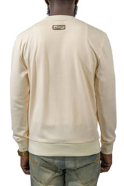 Consistent Progress Patchwork Leaf Crewneck (Smalll & Medium) (sweater)
