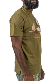 Consistent Progress Patchwork Leaf Shirt (Small)