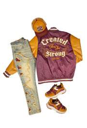 Created For The Strong Vegan Leather Jacket