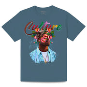 Culture Steel Blue T-Shirt