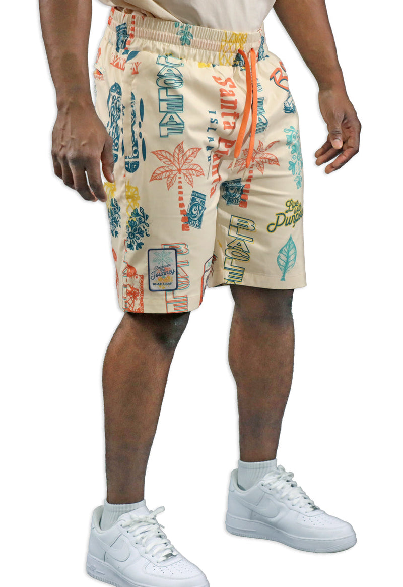 Enjoy Life Shirt, AOP Shorts  and Bucket Hat Bundle