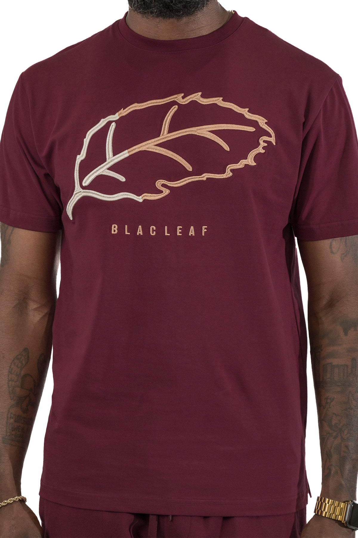 Essential Burgundy Classic Leaf Shirt