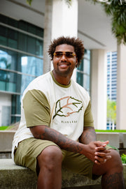 Essential Olive Classic Leaf Shorts