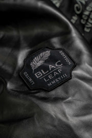 Fear Nothing Vegan Leather Bomber Jacket
