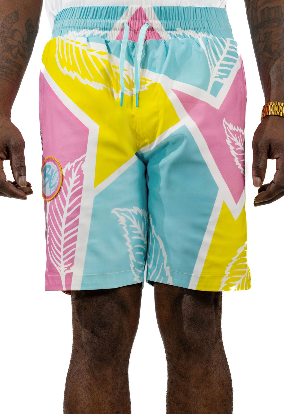 Geometric AOP Shorts (Small)