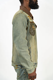 Great Things Plaid Denim Jacket
