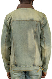 Great Things Plaid Denim Jacket