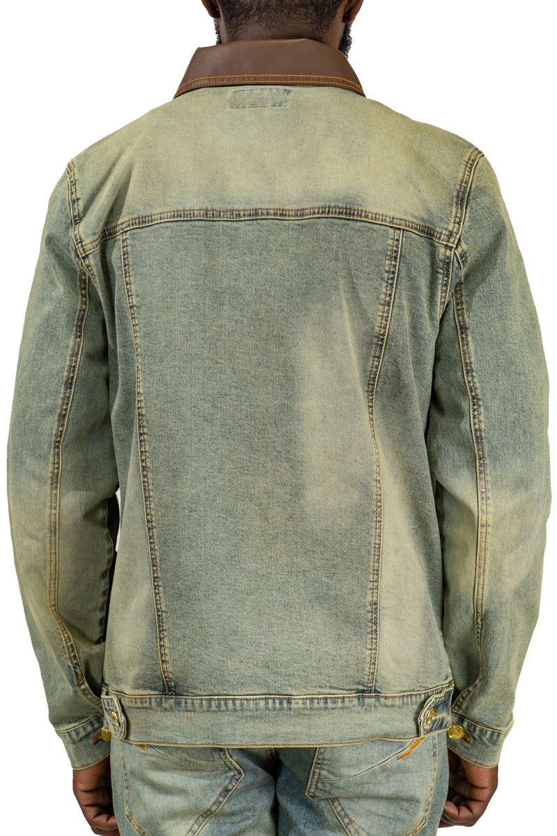 Great Things Plaid Denim Jacket