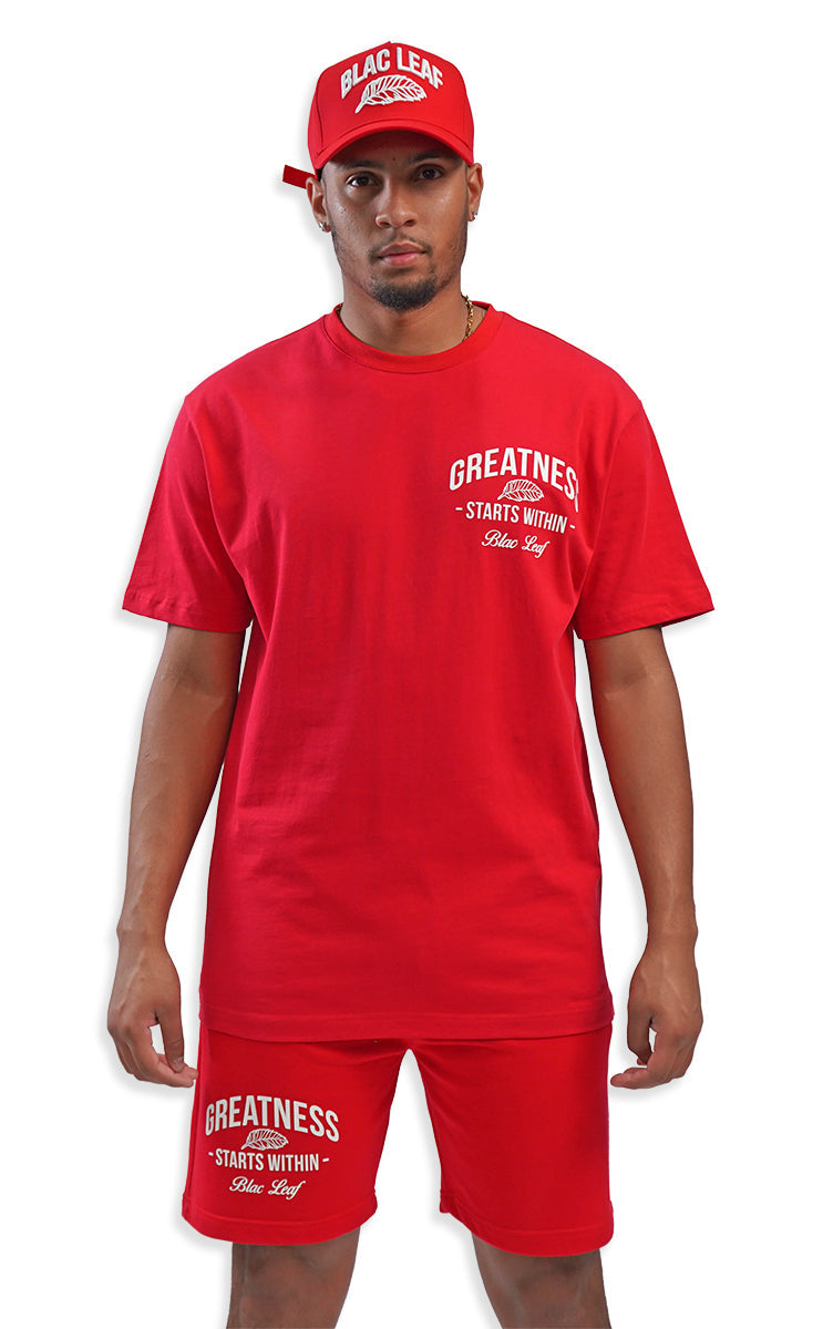 Greatness Starts Within Trucker Hat Red