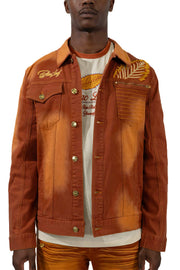 Harvest Rust Denim Jacket