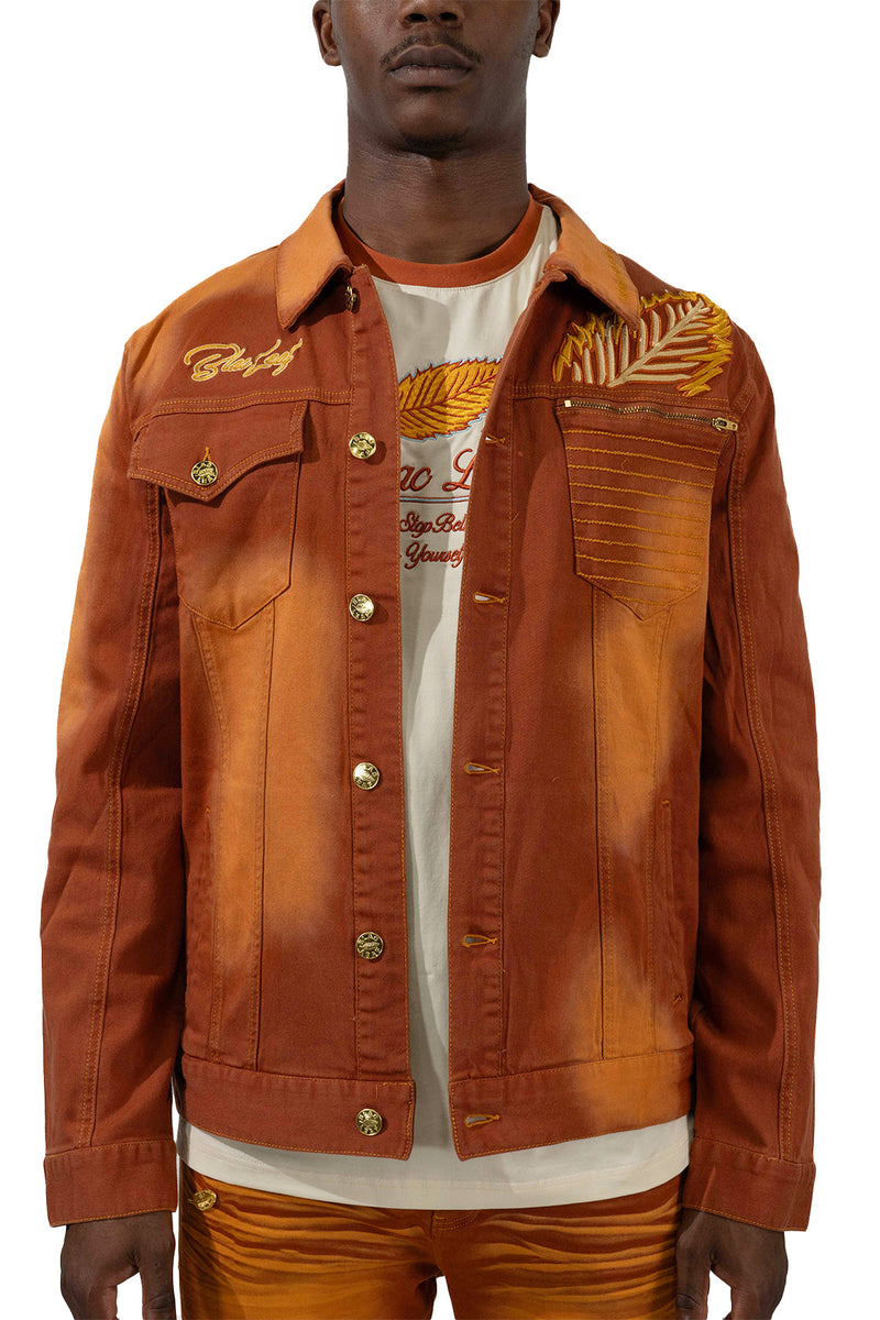 Harvest Rust Denim Jacket