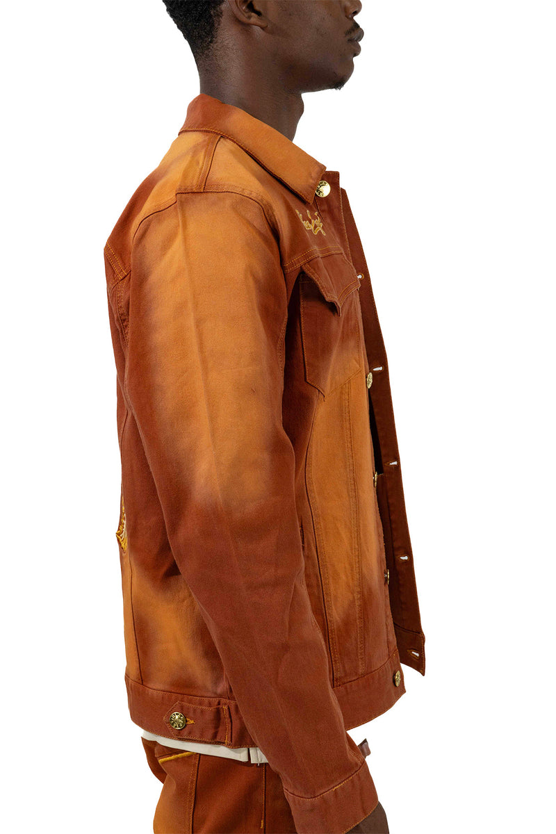 Harvest Rust Denim Jacket