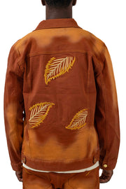 Harvest Rust Denim Jacket