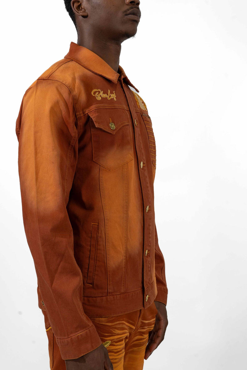 Harvest Rust Denim Jacket