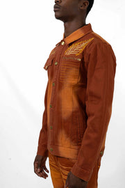 Harvest Rust Denim Jacket