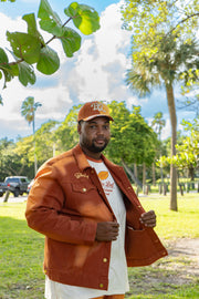 Harvest Rust Denim Jacket