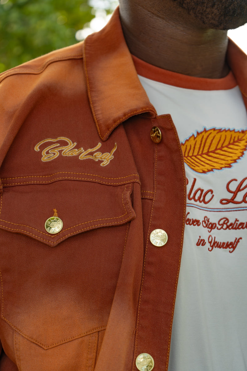 Harvest Rust Denim Jacket