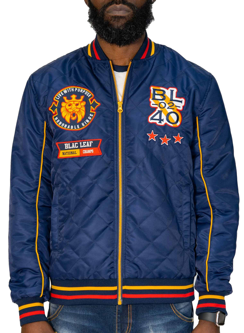 Honorable Kings Satin Bomber Jacket