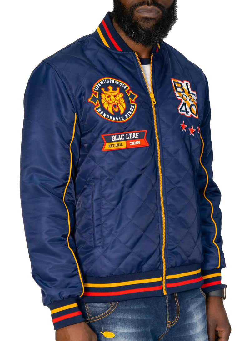 Honorable Kings Satin Bomber Jacket