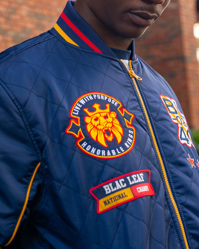 Honorable Kings Satin Bomber Jacket