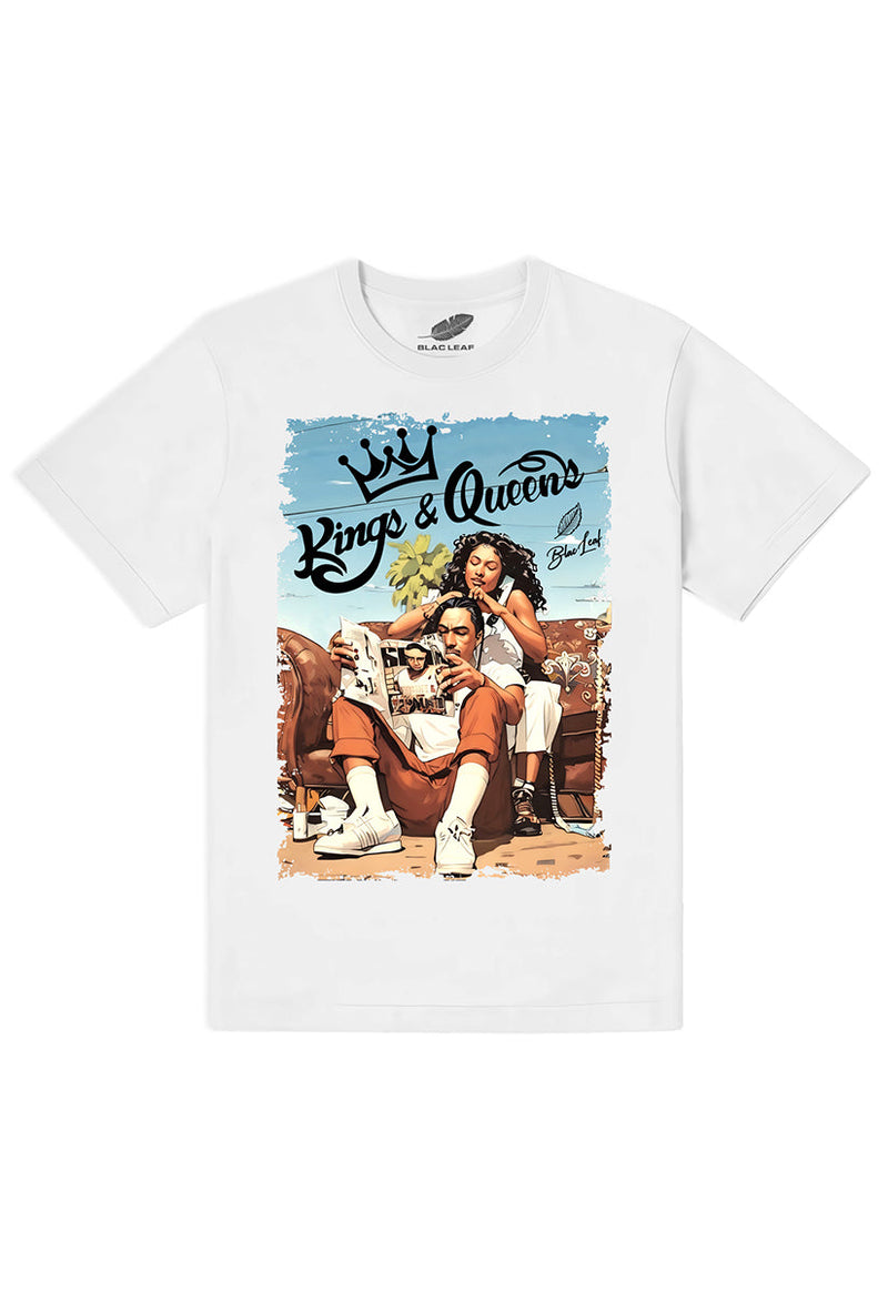 KINGS & QUEENS WHITE SHIRT