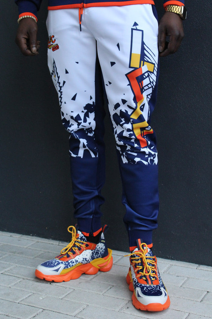 Leaf Breaking Geometric Jogger