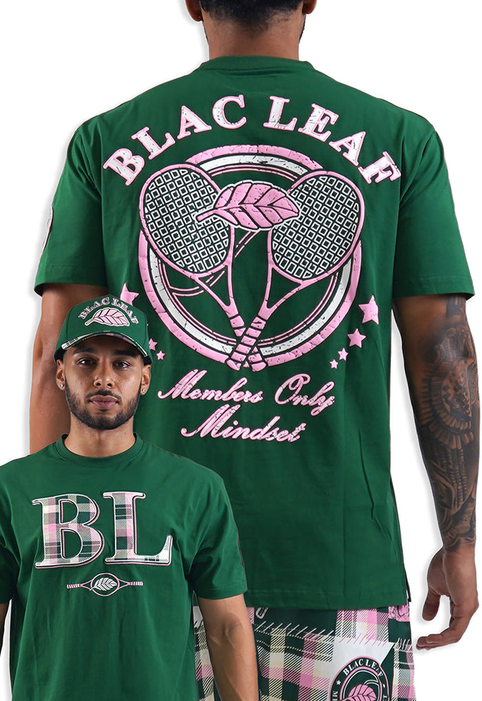 Members Only Mindset Green Shirt