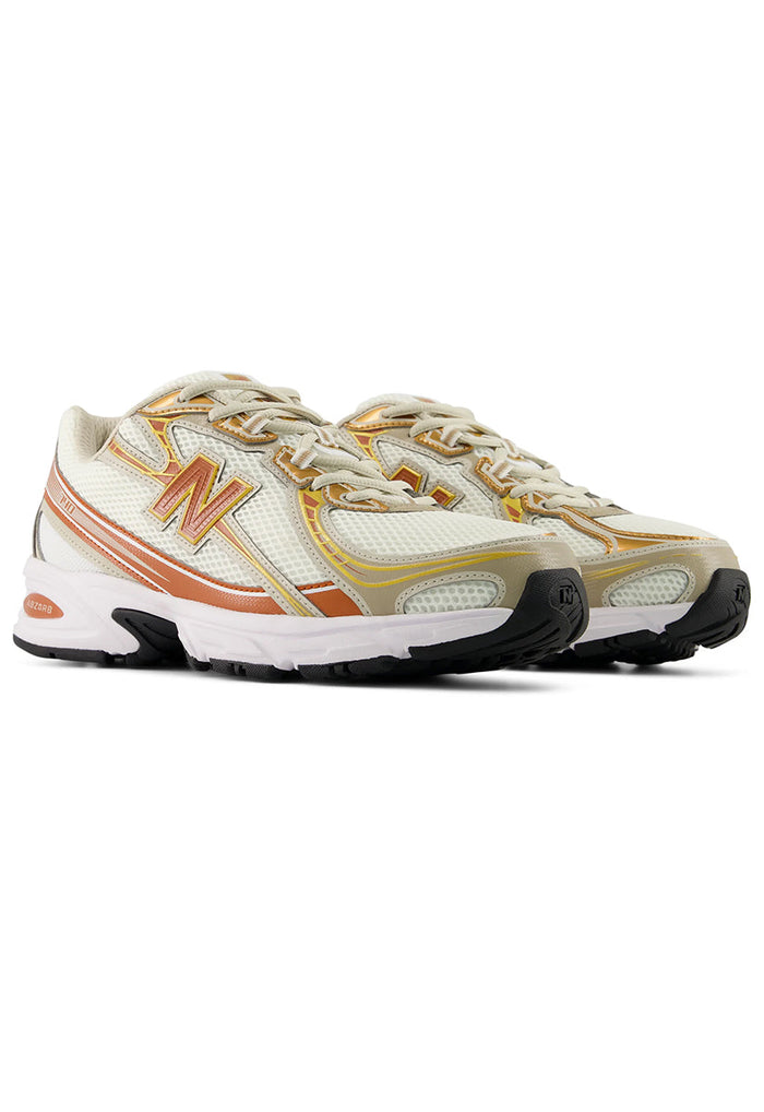 New Balance 740 White/Cinnamon