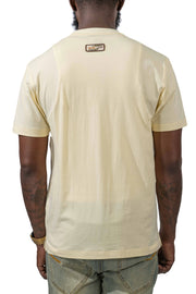 Patchwork Cream Embroidery Shirt
