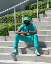 Patchwork Leaf Jogger
