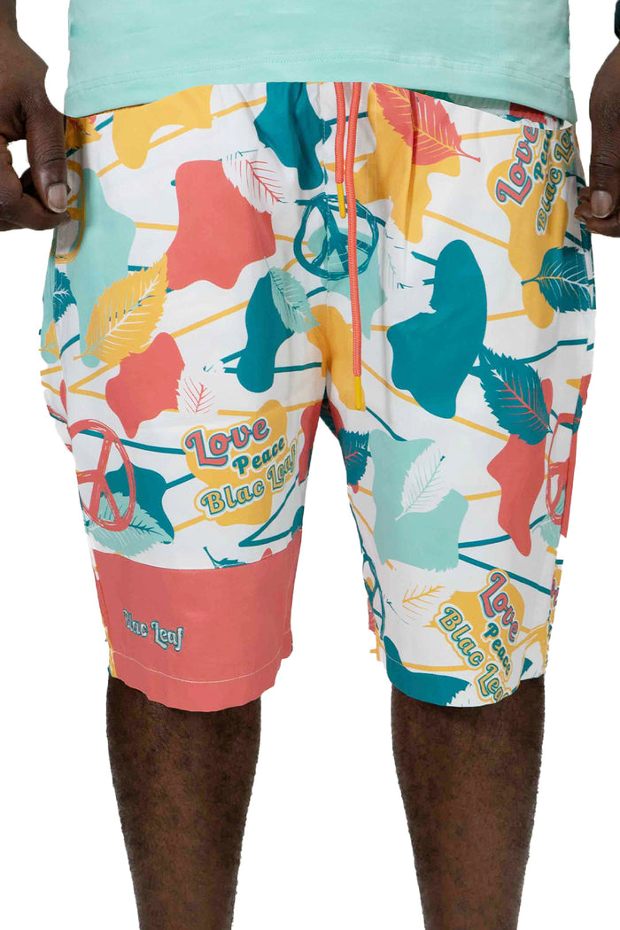 Peace & Love Nylon Shorts