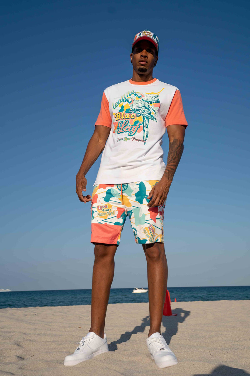 Peace & Love Nylon Shorts